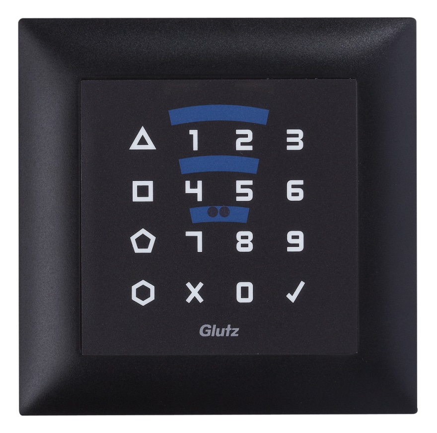 Glutz Keypad schwarz